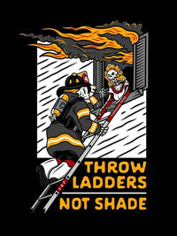 Thumbnail for Hoodie- Throw Ladders Not Shade