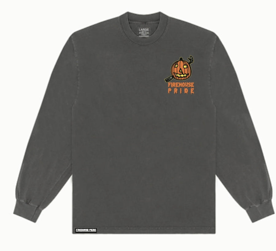 Long Sleeve- Halloween Pumpkin