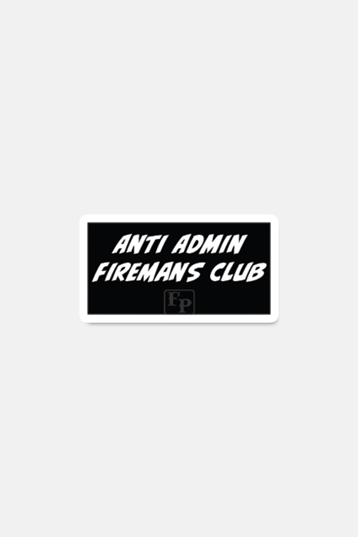 Sticker- Anti Admin