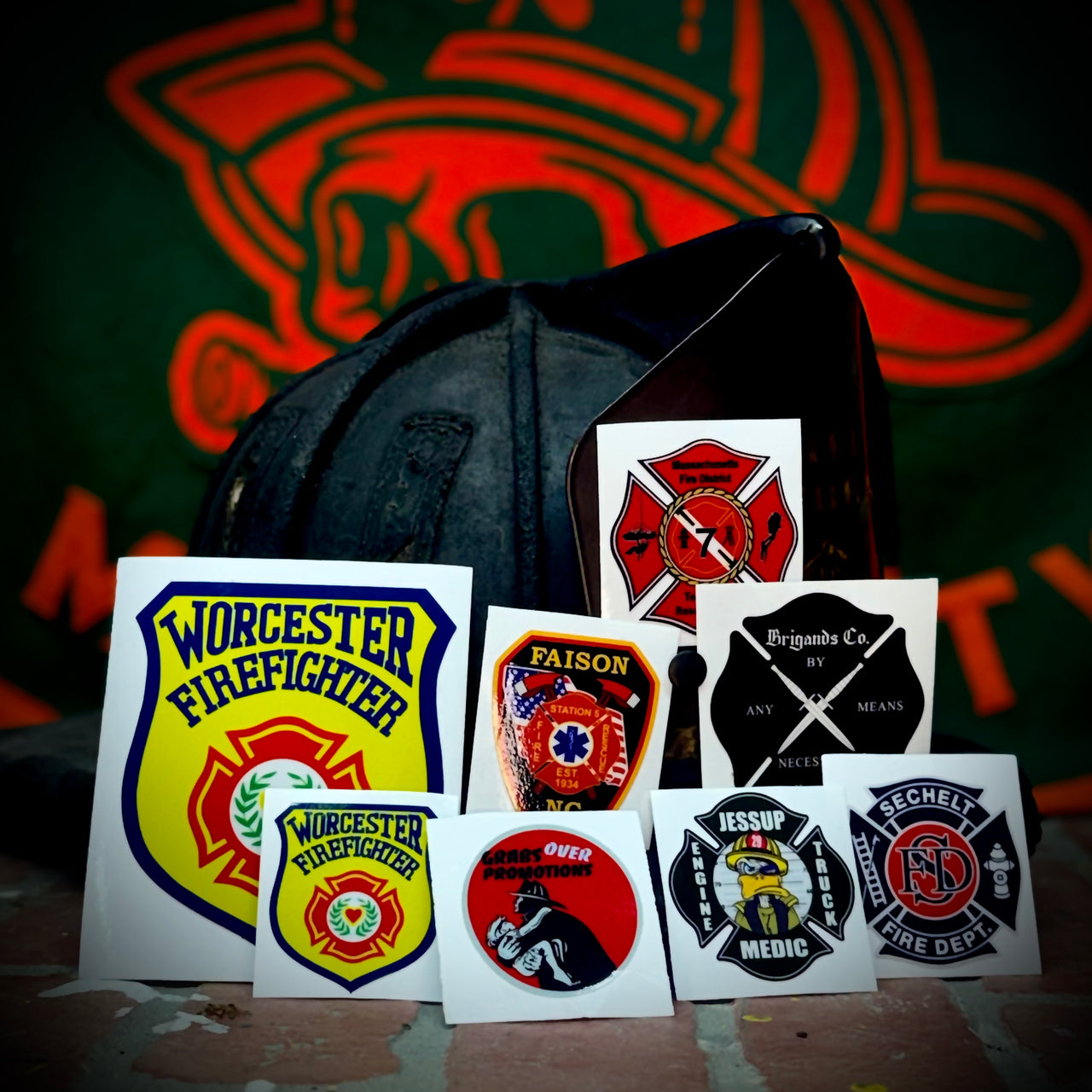 Helmet Stickers - Custom