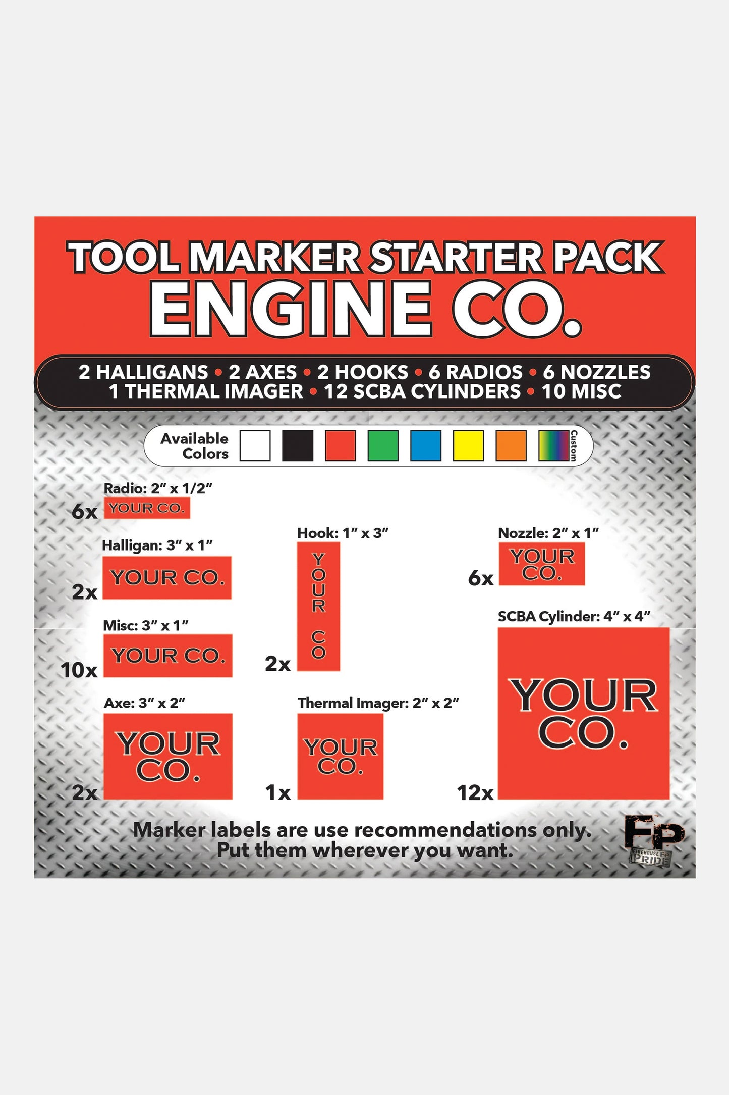 Tool Marker Starter Pack