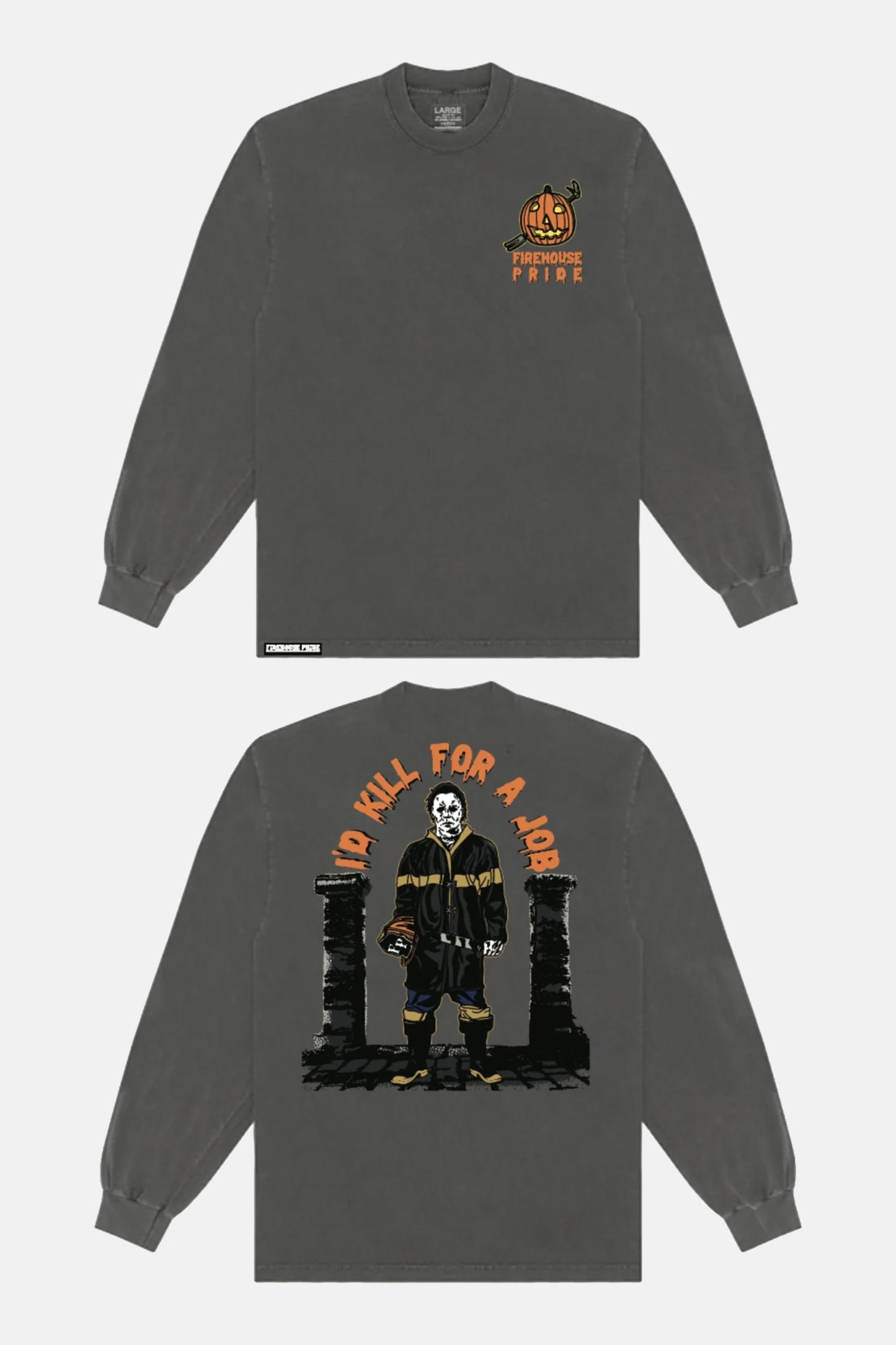 Long Sleeve- Halloween Pumpkin