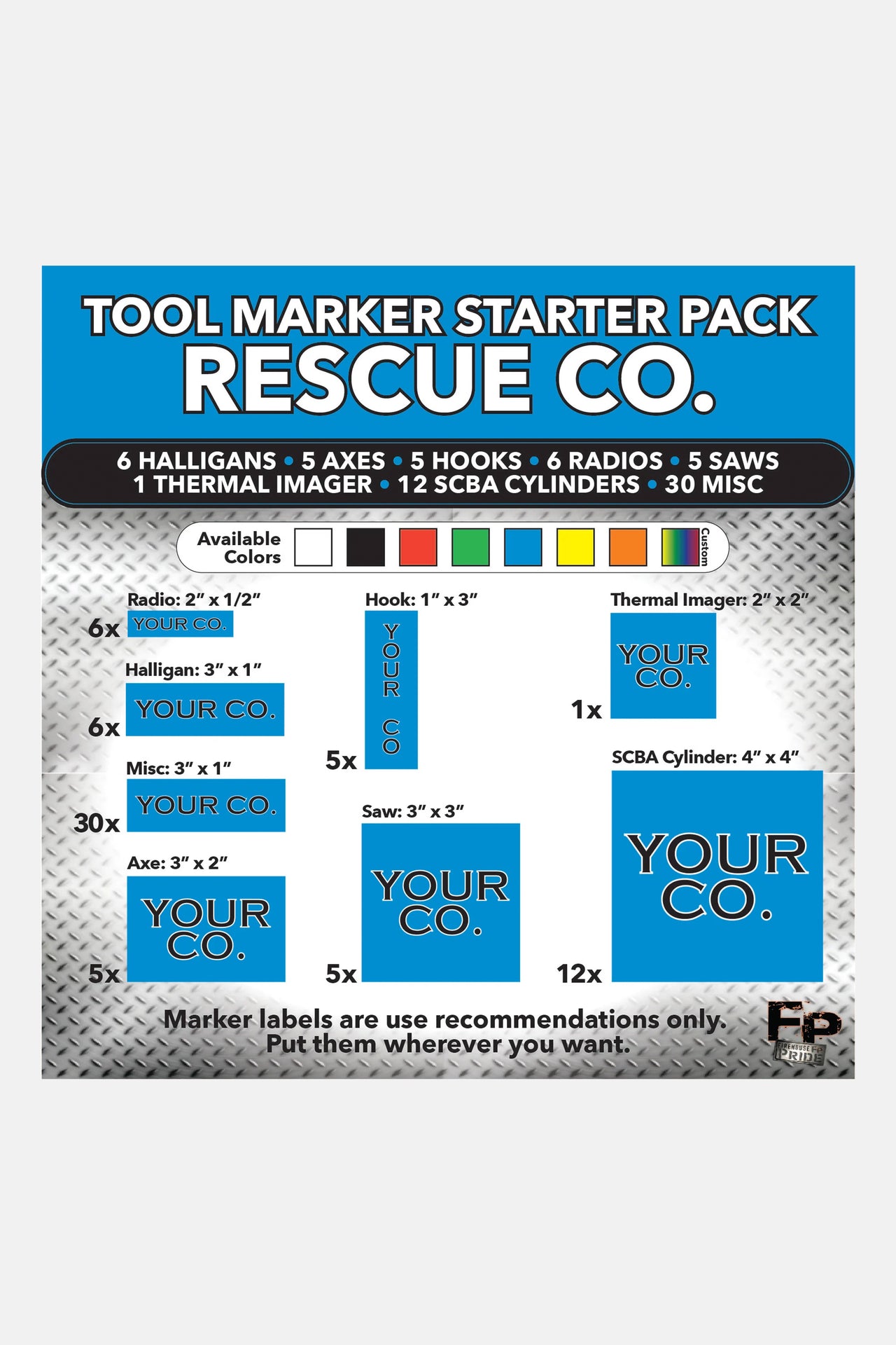 Tool Marker Starter Pack