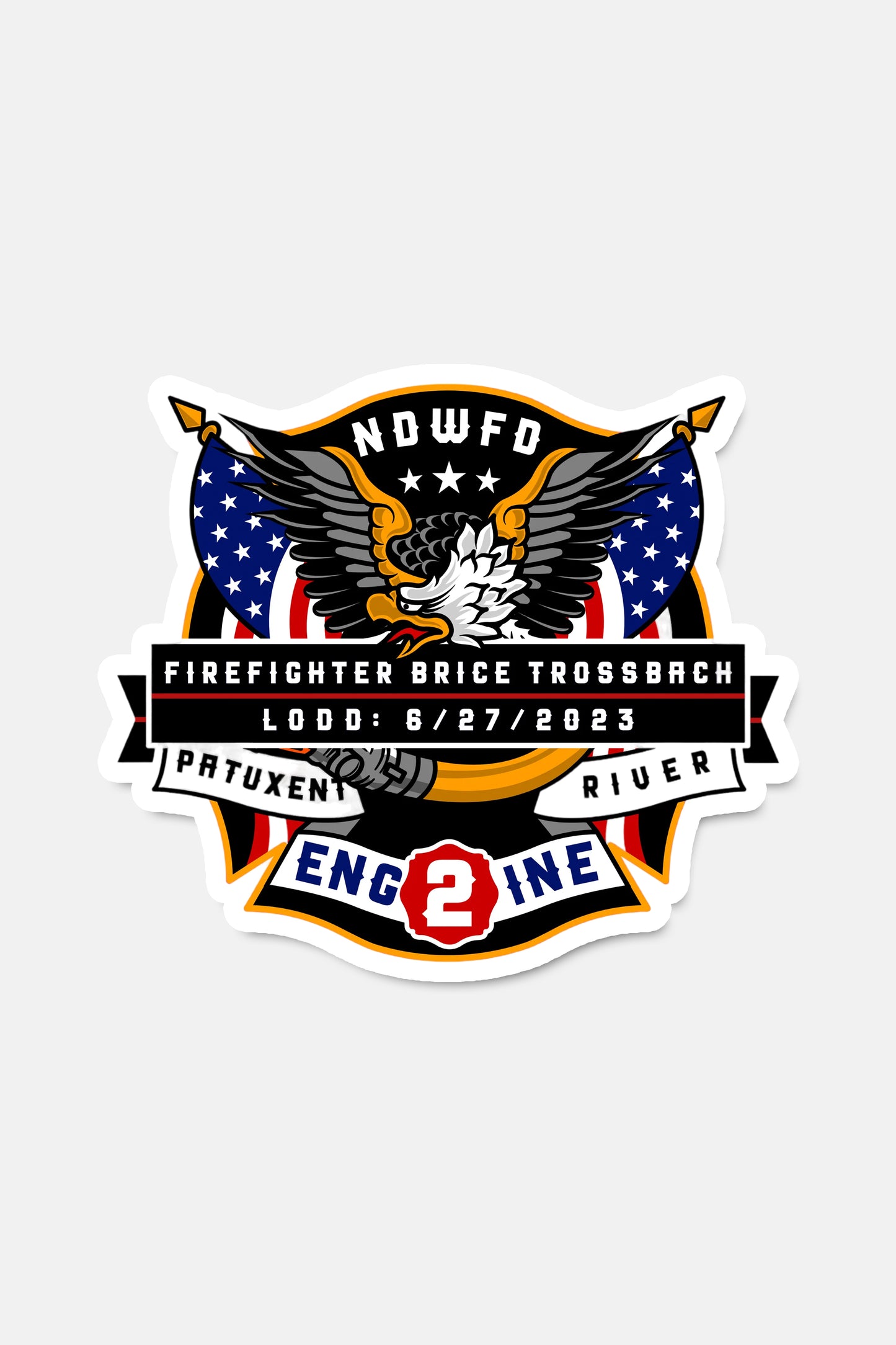 Sticker- Brice Trossbach Memorial