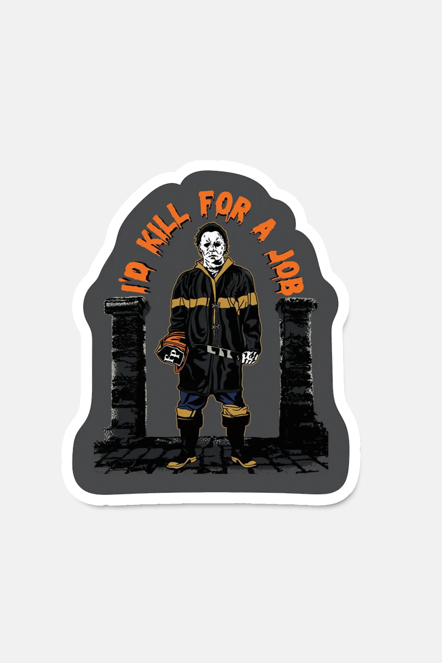 Sticker- Halloween Old School