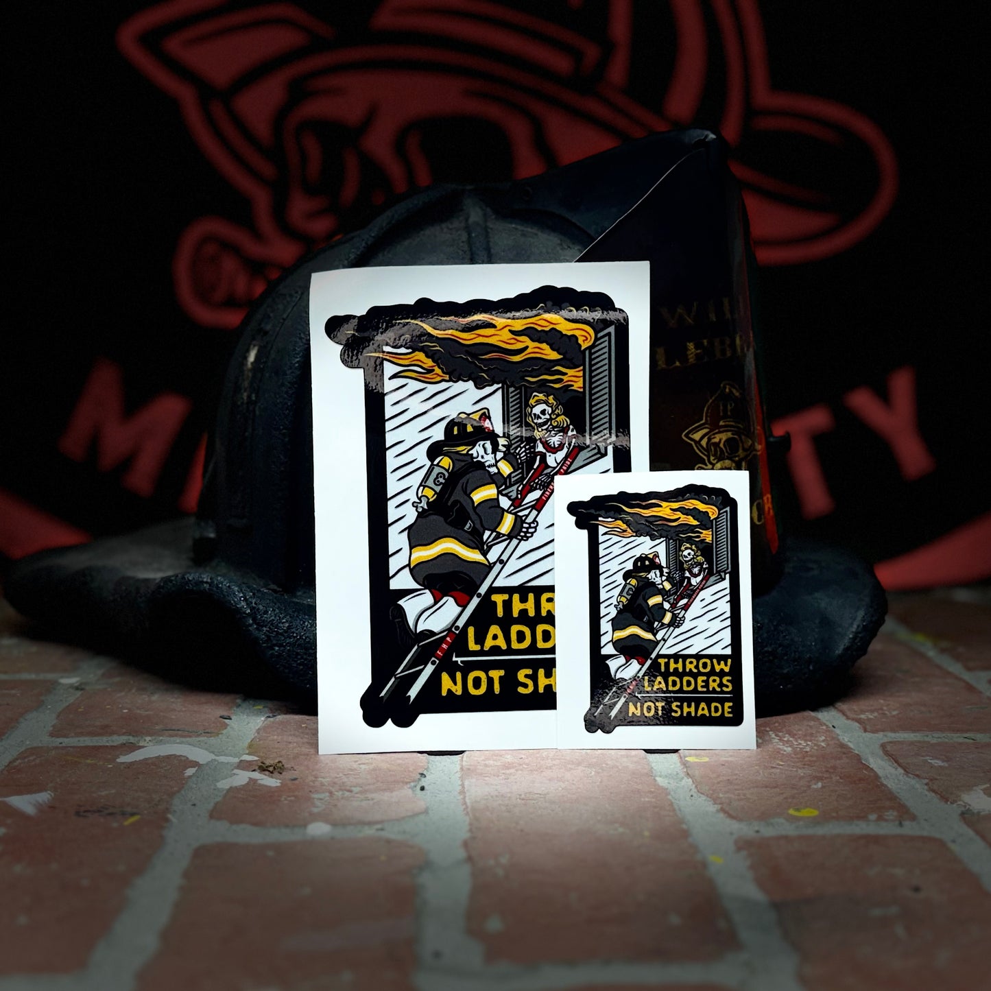 Sticker- Throw Ladders Not Shade