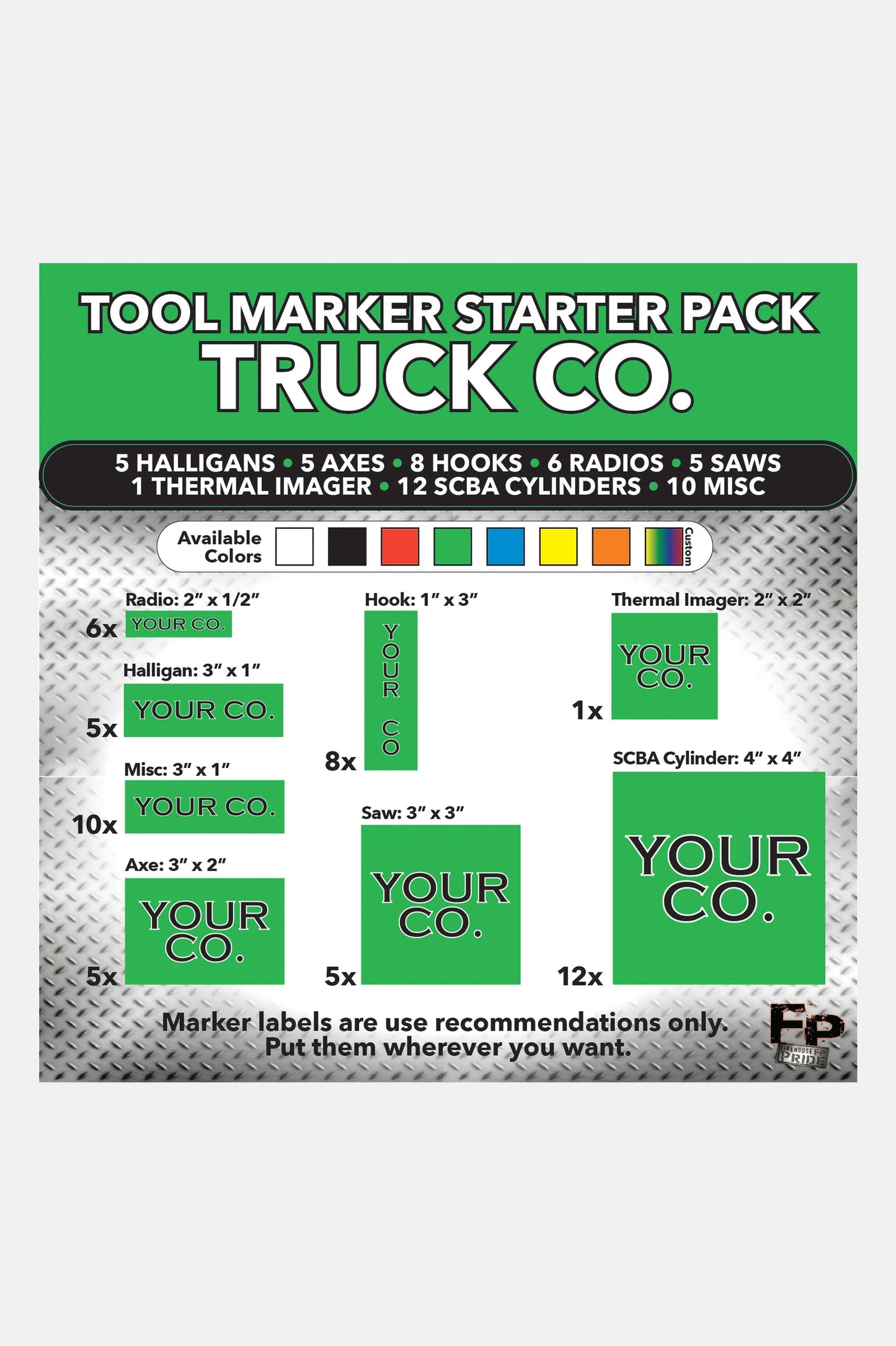 Tool Marker Starter Pack