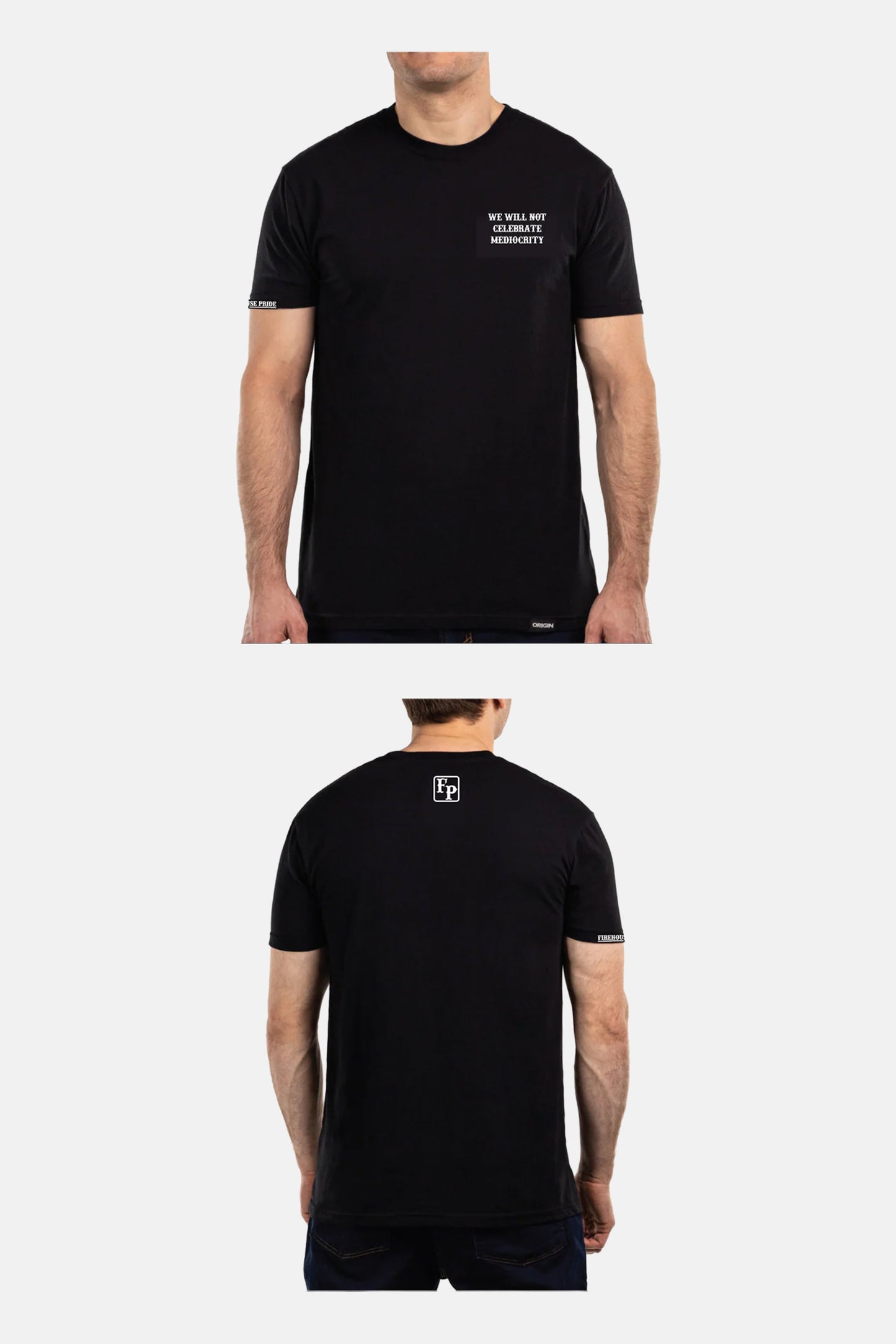 USA made T-Shirt- We Will Not Celebrate Mediocrity