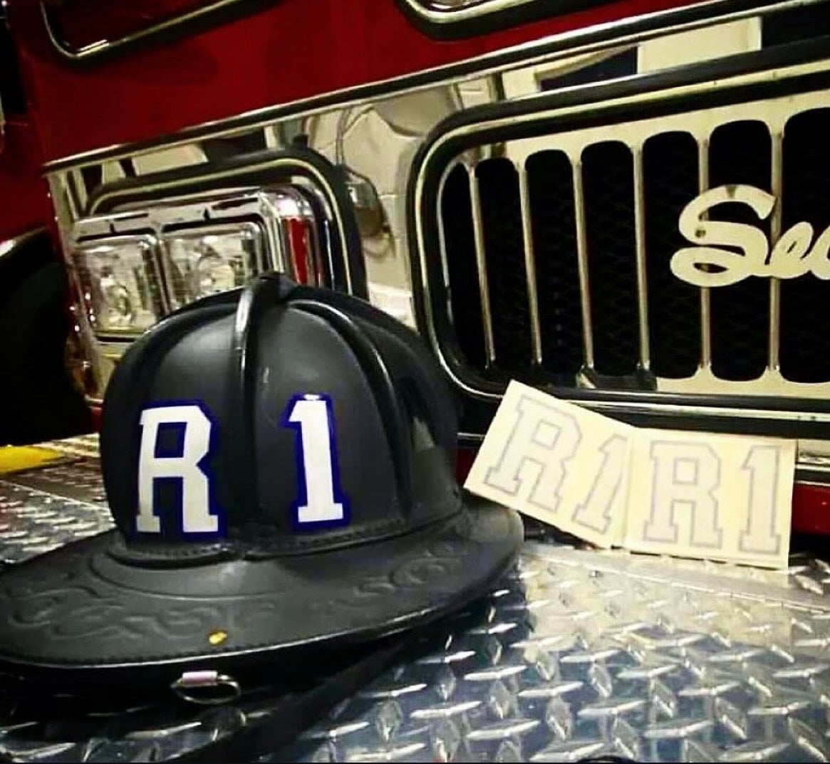 Rear Panel Helmet Decals