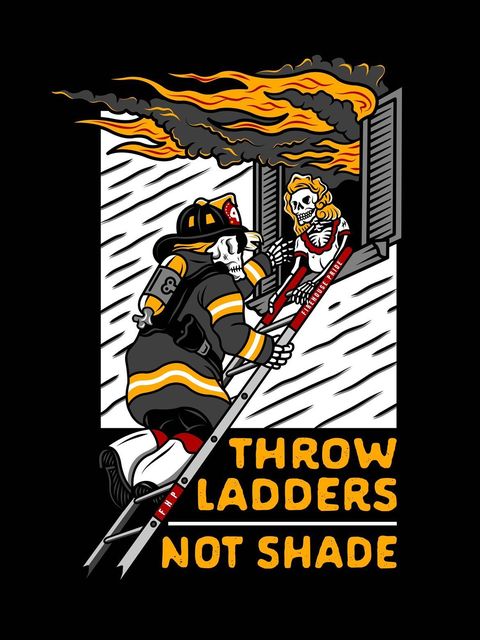 Hoodie- Throw Ladders Not Shade