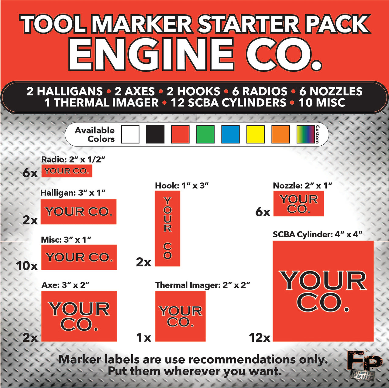 Tool Marker Starter Pack