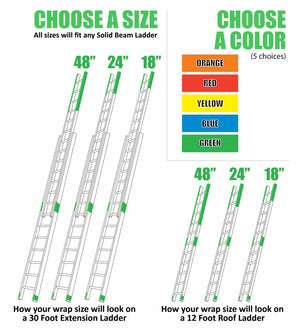 Ladder Wrap - Solid Beam - Standard (No Text)