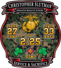 Thumbnail for SSGT Christopher Slutman Memorial Sticker