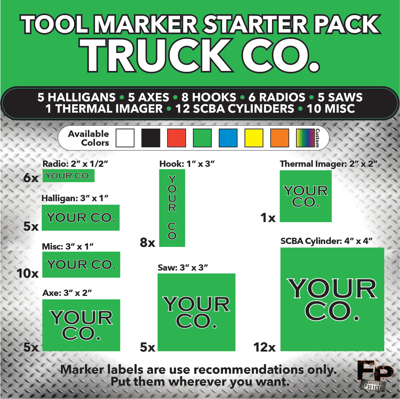 Tool Marker Starter Pack